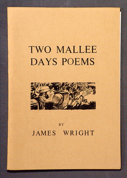 Artist: b'Wallace-Crabbe, Kenneth.' | Title: b'Two mallee days poems.' | Date: 1977 | Technique: b'wood-engraving, lineblock, letterpress' Artist: b'Wallace-Crabbe, Kenneth.' | Title: b'Two mallee days poems.' | Date: 1977 | Technique: b'wood-engraving, lineblock, letterpress'