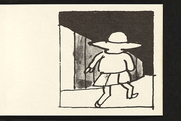 Title: b'Schoolgirl takes a flip.' | Date: 1979 | Technique: b'offset-lithograph'