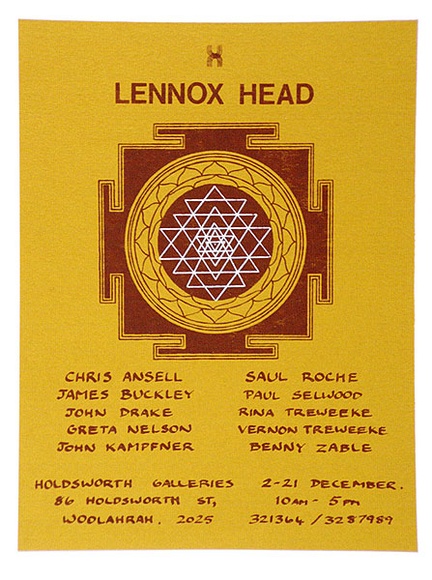 Artist: b'LITTLE, Colin' | Title: b'Lennox Head' | Technique: b'screenprint, printed in colour, from multiple stencils' Artist: b'LITTLE, Colin' | Title: b'Lennox Head' | Technique: b'screenprint, printed in colour, from multiple stencils'