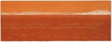 Artist: MADDOCK, Bea | Title: Terra Spiritus...with a darker shade of pale | Date: 1993-98 | Technique: stencil print, printed in hand-ground Launceston ochre from multiple hand-cut mylar stencils; letterpress text blind printed; hand-drawn script