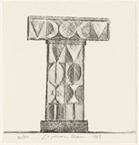 Artist: Mann, Gillian. | Title: not titled. | Date: 1983 | Technique: lithograph