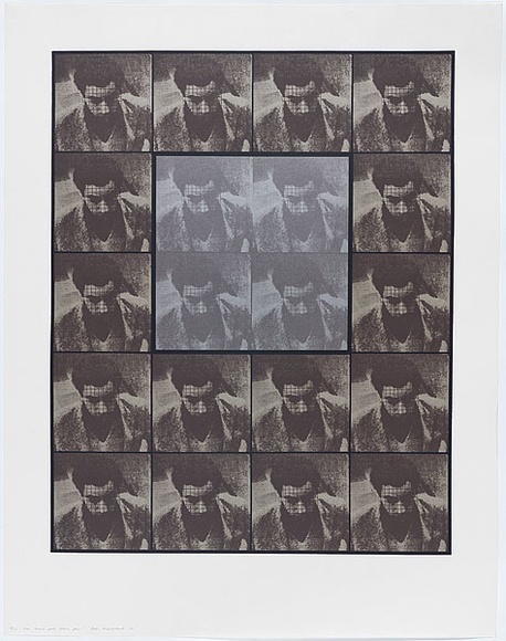 Artist: b'MADDOCK, Bea' | Title: b'Four times five plus four.' | Date: 1970, November | Technique: b'photo-screenprint, printed in colour, from four stencils' Artist: b'MADDOCK, Bea' | Title: b'Four times five plus four.' | Date: 1970, November | Technique: b'photo-screenprint, printed in colour, from four stencils'