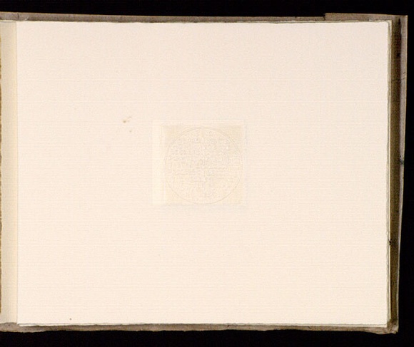 Artist: b'Mann, Gillian.' | Title: b'(Embossed text).' | Date: 1981 | Technique: b'etching, printed in black ink, from one plate' Artist: b'Mann, Gillian.' | Title: b'(Embossed text).' | Date: 1981 | Technique: b'etching, printed in black ink, from one plate'