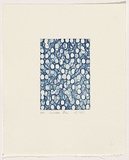 Artist: Taylor, Simon. | Title: Cerulean blue | Date: 2007 | Technique: etching, open-bite and aquatint, printed in colour, from one plate