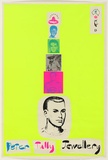 Artist: b'McDiarmid, David.' | Title: b'Peter Tully Jewellery' | Date: 1979 | Technique: b'screenprint, printed in colour, from multiple stencils'