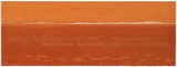 Artist: MADDOCK, Bea | Title: Terra Spiritus...with a darker shade of pale | Date: 1993-98 | Technique: stencil print, printed in hand-ground Launceston ochre from multiple hand-cut mylar stencils; letterpress text blind printed; hand-drawn script