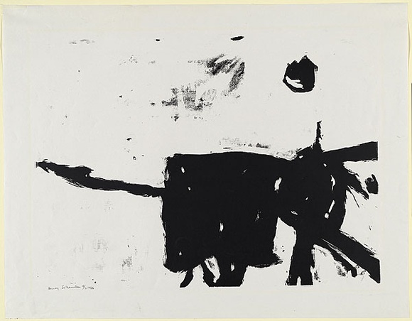 Artist: b'Salkauskas, Henry.' | Title: b'Serigraph.' | Date: 1963 | Technique: b'screenprint, printed in black ink, from one stencil' | Copyright: b'\xc2\xa9 Eva Kubbos' Artist: b'Salkauskas, Henry.' | Title: b'Serigraph.' | Date: 1963 | Technique: b'screenprint, printed in black ink, from one stencil' | Copyright: b'\xc2\xa9 Eva Kubbos'