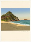 Artist: ROSE, David | Title: Zenith beach (late afternoon) | Date: 1987 | Technique: screenprint, printed in colour, from multiple stencils