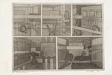 Artist: MEYER, Bill | Title: Monkey frames | Date: 1969 | Technique: etching, aquatint and drypoint, printed in black ink, from one copper plate | Copyright: © Bill Meyer