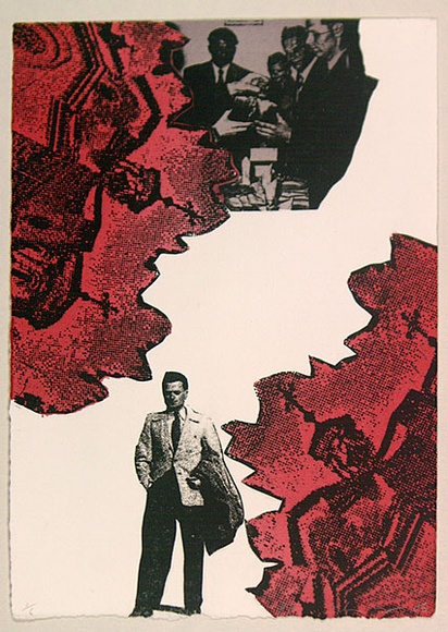 Artist: b'Milojevic, Milan.' | Title: b'Absorption/Assimilation Series - No.7' | Date: 1986-87 | Technique: b'lithograph, printed in black ink, from one stone [or plate]' | Copyright: b'\xc2\xa9 Milan Milojevic'
