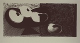 Artist: Lincoln, Kevin. | Title: Persimmons | Date: 1989 | Technique: lithograph, printed in black ink, from one stone
