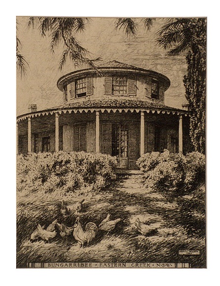 Artist: b'Wilson, Hardy.' | Title: b'Bungarribee, Eastern Creek, NSW' | Date: (1924) | Technique: b'collotype' Artist: b'Wilson, Hardy.' | Title: b'Bungarribee, Eastern Creek, NSW' | Date: (1924) | Technique: b'collotype'