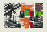 Artist: MEYER, Bill | Title: Urban garden in the mind. Information sheet No. 5 | Date: 1971 | Technique: photo-screenprint, printed in colour, from seven stencils | Copyright: © Bill Meyer
