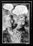 Artist: Febey, Rodney. | Title: Things... the things is what are the thing!!!. | Date: 1982 | Technique: photocopy, printed in black ink, from hand drawn artwork