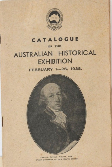 Title: Catalogue of the Australian Historical Exhibition, 1938