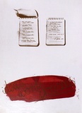 Artist: Danko, Aleks. | Title: Ideas, words, processes [exhibition, Watters Gallery, Sydney]. | Date: 1972 | Technique: screenprint, printed in colour, from multiple stencils