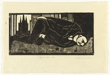 Artist: Counihan, Noel. | Title: City. | Date: 1978, August | Technique: linocut, printed in black ink, from one block