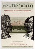 Artist: b'ARNOLD, Raymond' | Title: b'Re-flexion. An exhibition of prints and photographs...Ray Arnold / David Stephenson.' | Date: 1991 | Technique: b'screenprint, printed in colour, from multiple stencils'