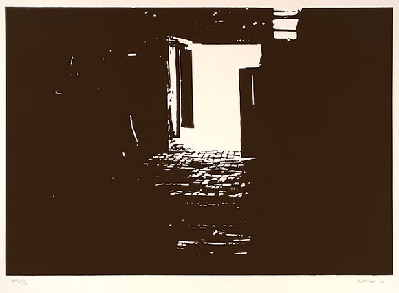 Artist: b'Durrant, Ivan.' | Title: b'Not titled #14' | Date: 1990 | Technique: b'screenprint, printed in black ink, from one screen' Artist: b'Durrant, Ivan.' | Title: b'Not titled #14' | Date: 1990 | Technique: b'screenprint, printed in black ink, from one screen'