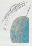 Artist: b'MEYER, Bill' | Title: b'Olam.' | Date: 1986 | Technique: b'screenprint, printed in colour, from four stencils' | Copyright: b'\xc2\xa9 Bill Meyer'