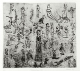 Artist: b'Shearer, Mitzi.' | Title: b'Bulliwutzies (6)' | Date: 1983