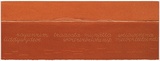 Artist: MADDOCK, Bea | Title: Terra Spiritus...with a darker shade of pale | Date: 1993-98 | Technique: stencil print, printed in hand-ground Launceston ochre from multiple hand-cut mylar stencils; letterpress text blind printed; hand-drawn script