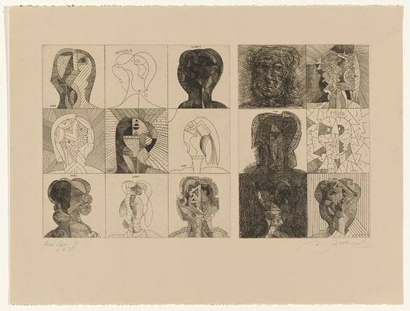 Artist: b'SELLBACH, Udo' | Title: b'not titled' | Date: 1960-80 | Technique: b'etching'