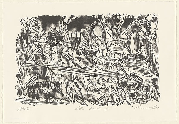 Artist: b'Lee, Graeme.' | Title: b'Litho Barbie II' | Date: 1997, February | Technique: b'lithograph, printed in black ink, from one stone' Artist: b'Lee, Graeme.' | Title: b'Litho Barbie II' | Date: 1997, February | Technique: b'lithograph, printed in black ink, from one stone'