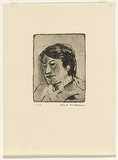 Artist: WILLIAMS, Fred | Title: Martin Smith | Date: 1964-65 | Technique: etching, engraving and drypoint, printed in black ink, from one copper plate | Copyright: © Fred Williams Estate