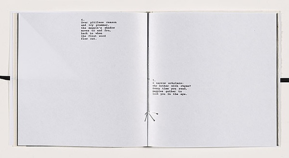 Title: b'13 ways of looking at a magpie. [poems 6/7]' | Date: 1998