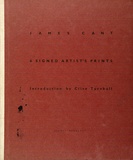 Artist: Cant, James. | Title: Six signed artist's prints. Introduction by Clive Turnbull. | Date: 1948 | Technique: cliche-verre, printed in blue pigment, each from one paper plate; letterpress text