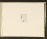 Artist: Mann, Gillian. | Title: (Abstract lines). | Date: 1981 | Technique: etching, printed in black ink, from one plate