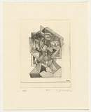 Artist: SELLBACH, Udo | Title: not titled | Date: 1960-80 | Technique: etching