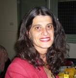 Artist: b'Butler, Roger' | Title: b'Portrait of Angela Cavalieri, Australian printmaker and book artist, Australian Print Symposium, Canberra, 2007' | Date: 2007