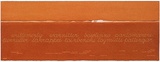 Artist: MADDOCK, Bea | Title: Terra Spiritus...with a darker shade of pale | Date: 1993-98 | Technique: stencil print, printed in hand-ground Launceston ochre from multiple hand-cut mylar stencils; letterpress text blind printed; hand-drawn script
