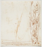 Artist: b'PARR, Mike' | Title: b'Alphabet/Haemorrhage.' | Date: 1992-93 | Technique: b'etching, printed in red ochre ink, from one plate'