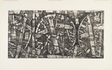 Artist: Kemp, Roger. | Title: Horizontal eight. | Date: c.1974 | Technique: etching, printed in black ink, from one magnesium plate