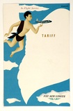 Artist: Bainbridge, John. | Title: Aer Lingus in flight service tariff. | Date: (1950's)