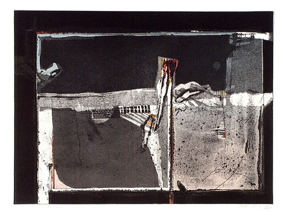 Artist: b'Leti, Bruno.' | Title: b'Shaft' | Date: 1975 | Technique: b'etching, printed in colour, from multiple plates' Artist: b'Leti, Bruno.' | Title: b'Shaft' | Date: 1975 | Technique: b'etching, printed in colour, from multiple plates'
