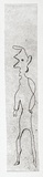Artist: b'Shearer, Mitzi.' | Title: b'not titled [figure]' | Technique: b'etching, printed in black, with plate-tone, from one plate'