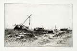 Artist: GOODCHILD, John | Title: The estuary | Date: c.1925 | Technique: etching, printed in black ink, from one plate