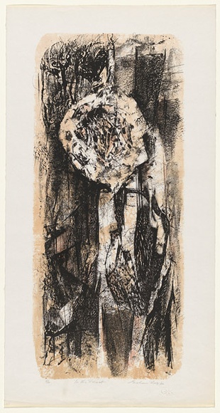 Artist: b'King, Grahame.' | Title: b'In the forest' | Date: 1964 | Technique: b'lithograph, printed in colour, from two stones [or plates]'