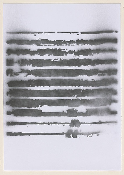 Artist: b'Azlan.' | Title: b'The West is best II.' | Date: 2003 | Technique: b'stencil, printed in black ink, from one stencil'