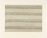 Artist: ROSE, Jacqueline | Title: Josephine's score | Date: 2002 | Technique: etching, printed in black and green ink, from two copper plates