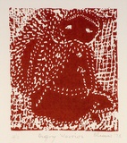 Artist: b'Shearer, Mitzi.' | Title: b'Angry warrior' | Date: 1978