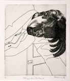 Artist: Wilson, Dora. | Title: Princes Bridge | Date: c.1907 | Technique: etching, printed in black ink with plate-tone, from one plate