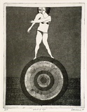 Artist: BALDESSIN, George | Title: Wheel of life. | Date: 1965 | Technique: etching and aquatint, printed in black ink, from one plate