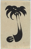 Artist: Thake, Eric. | Title: Bookplate: Eric Johnston | Date: 1929 | Technique: linocut, printed in black ink, from one block