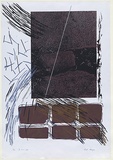 Artist: MEYER, Bill | Title: The first Gap. | Date: 1979-1981 | Technique: screenprint, printed in seven colours, from multiple screens | Copyright: © Bill Meyer