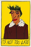 Artist: Clarkson, Jean. | Title: It's not too late. | Date: 1984 | Technique: screenprint, printed in colour, from four stencils